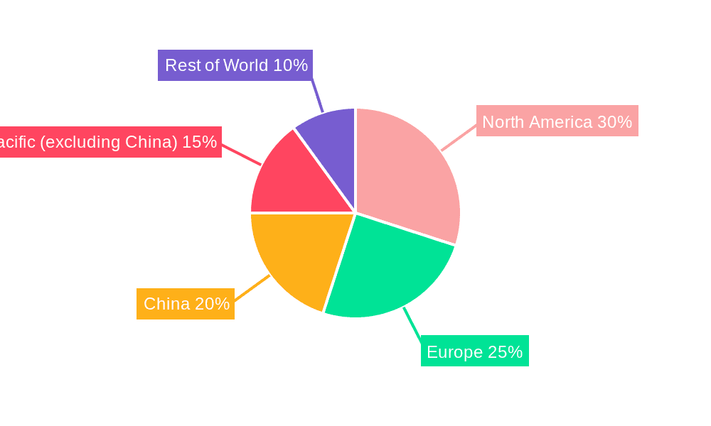 New Energy Light Truck Market Share by Region - Global Geographic Distribution