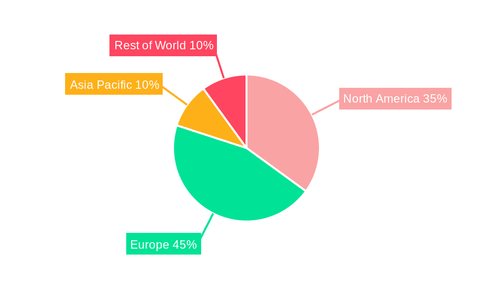 Oil Condensing Boiler Market Share by Region - Global Geographic Distribution