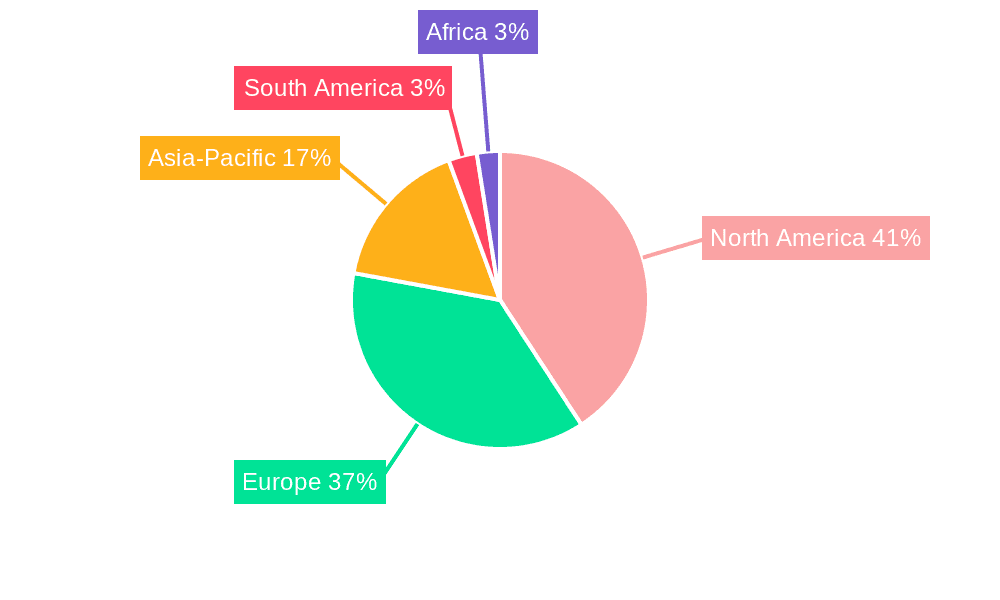 Organic Foods Market Market Share by Region - Global Geographic Distribution