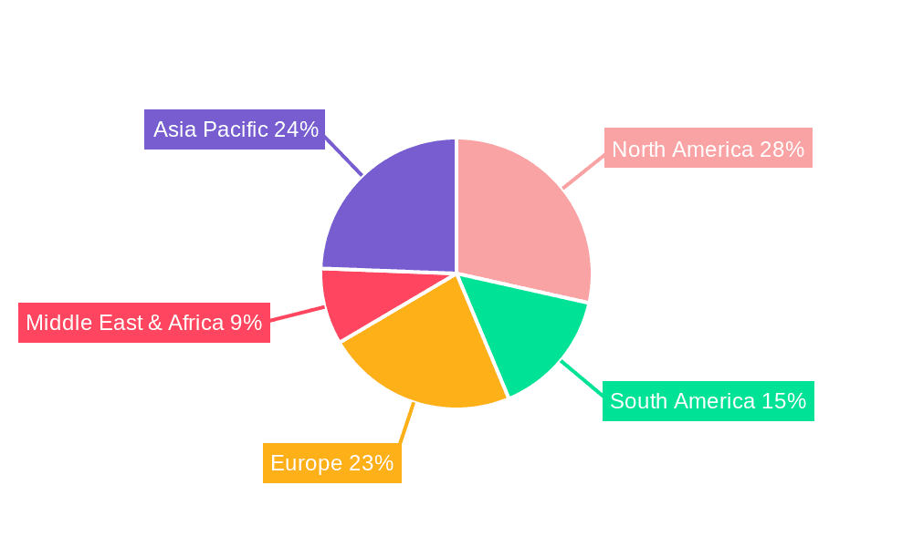 Precious Metal Products Market Share by Region - Global Geographic Distribution