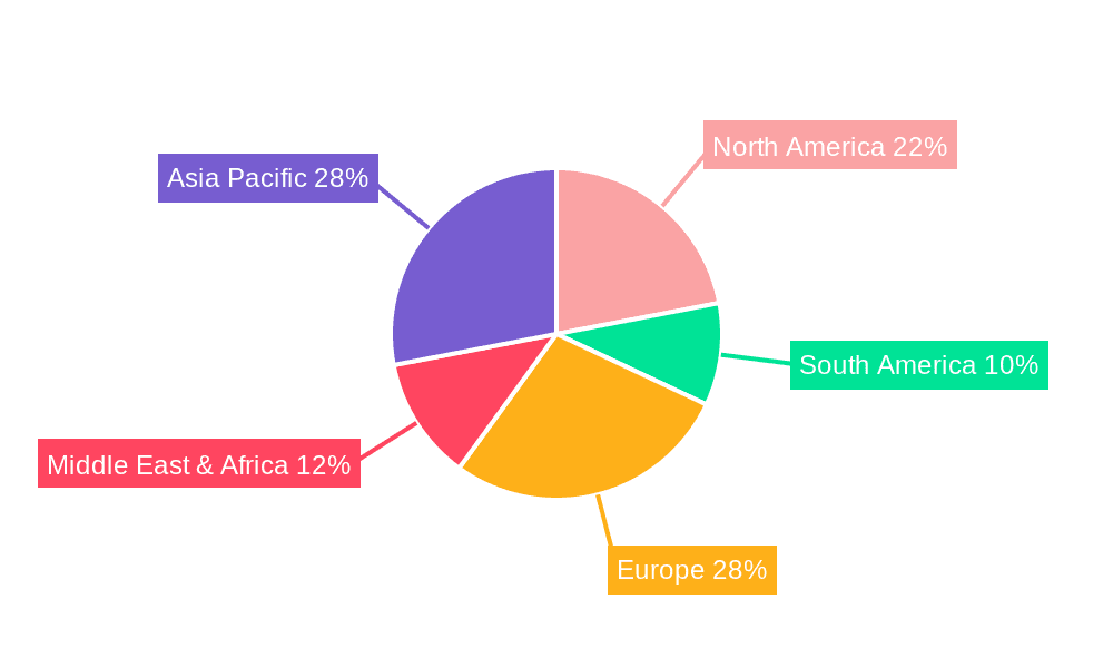 Rauvolfia Tablets Market Share by Region - Global Geographic Distribution