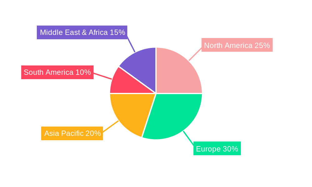 Residential Sculpture Market Share by Region - Global Geographic Distribution