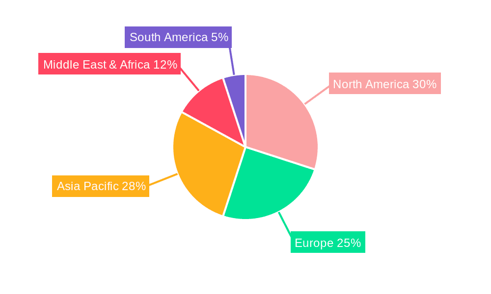 Seawater Pump Market Share by Region - Global Geographic Distribution
