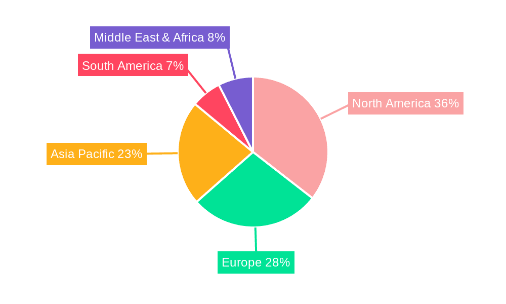Sink & Drain Unblocker Market Share by Region - Global Geographic Distribution