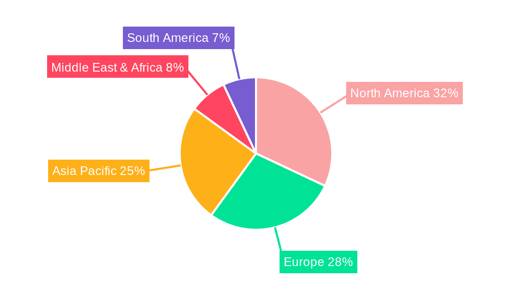 Smart Wi-Fi Plug Market Share by Region - Global Geographic Distribution