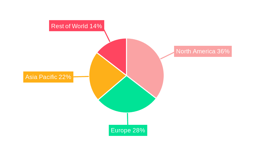 Strontium-89 Market Share by Region - Global Geographic Distribution