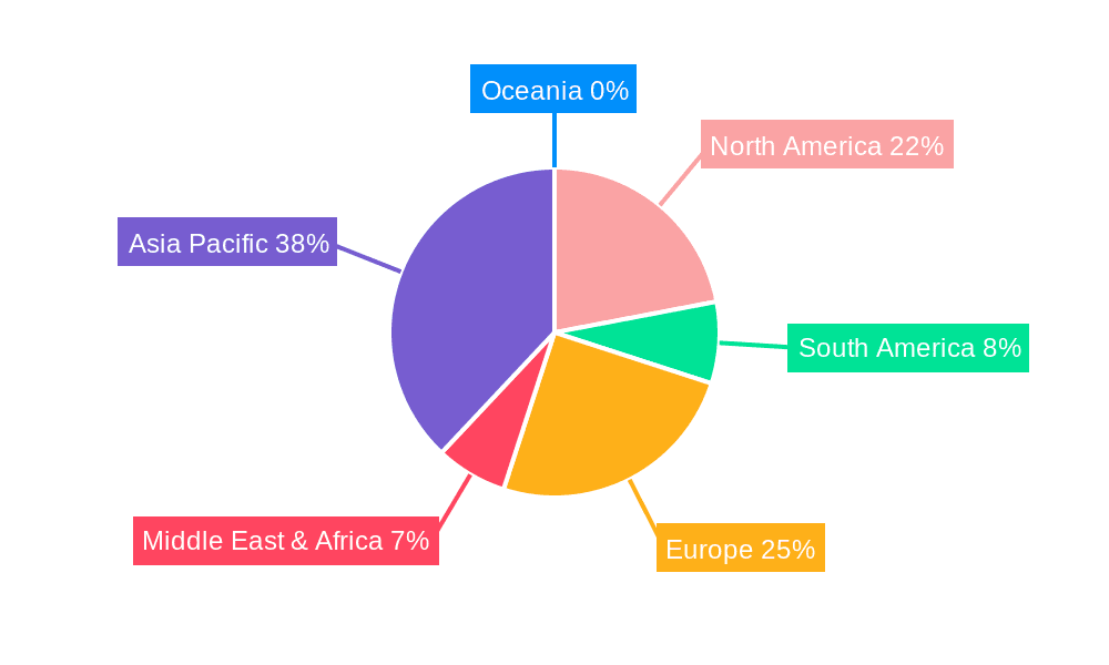 Superconducting Motor Market Share by Region - Global Geographic Distribution