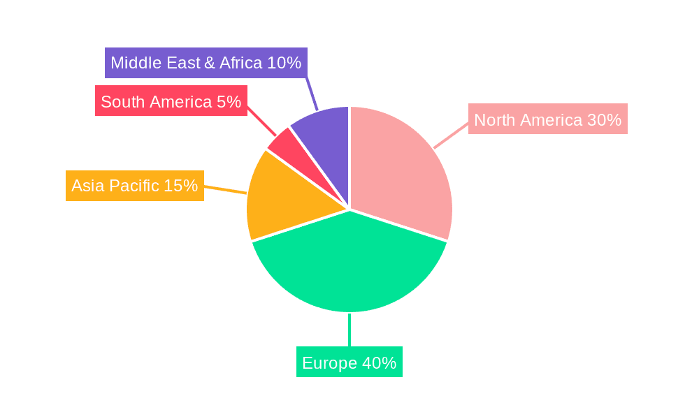 Trawling Super Yacht Market Share by Region - Global Geographic Distribution