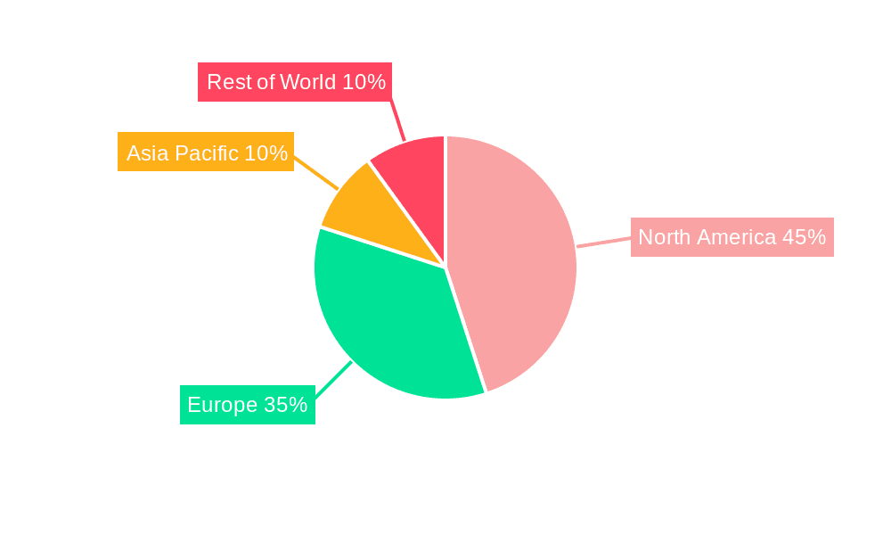 Tysabri Market Share by Region - Global Geographic Distribution