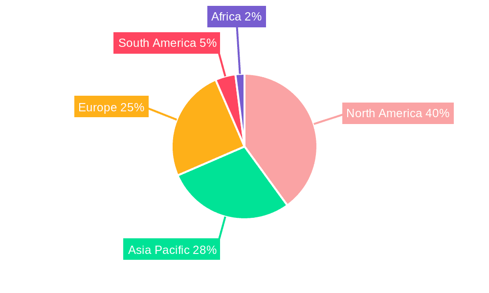 Vegan Meat Market Market Share by Region - Global Geographic Distribution