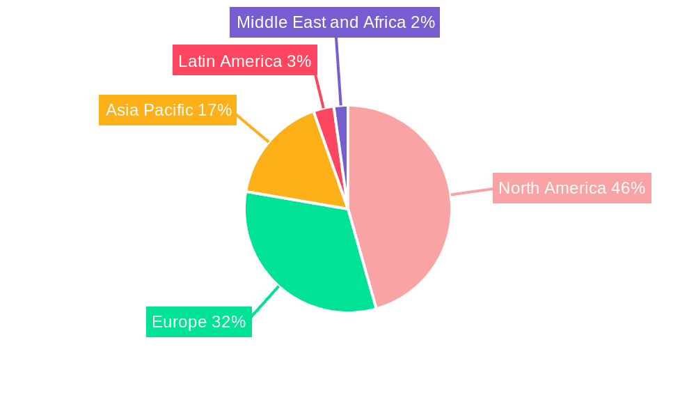 Wire Stripping Services Market Share by Region - Global Geographic Distribution