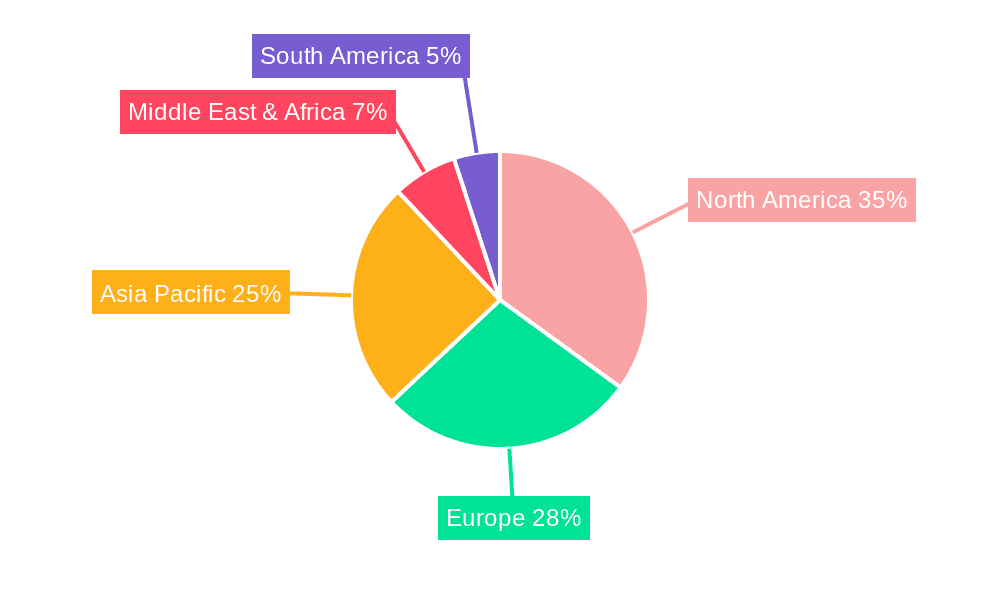 Wireless Loudspeaker Market Share by Region - Global Geographic Distribution