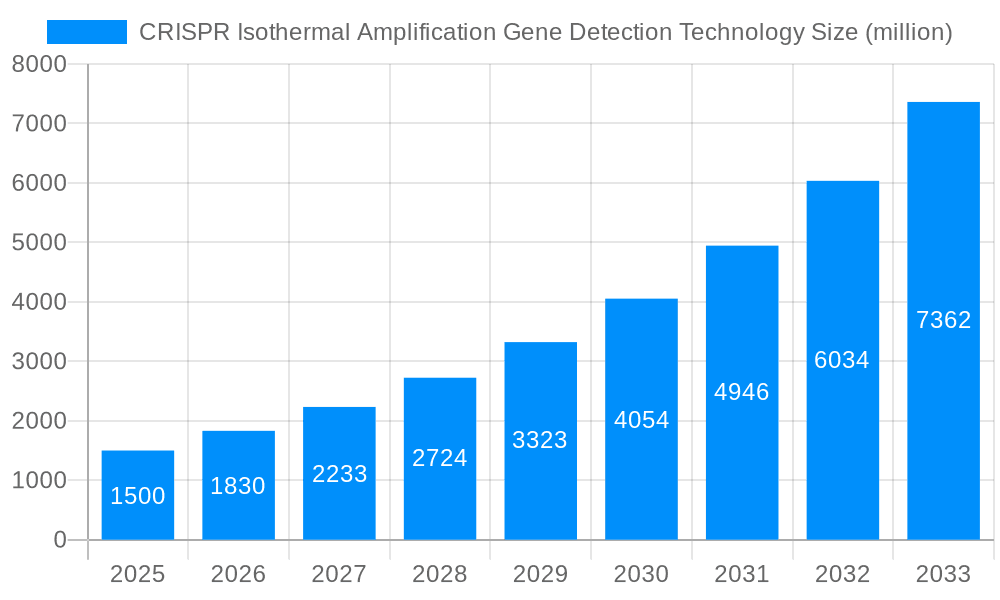 CRISPR Isothermal Amplification Gene Detection Technology Market Size and Forecast (2024-2030)