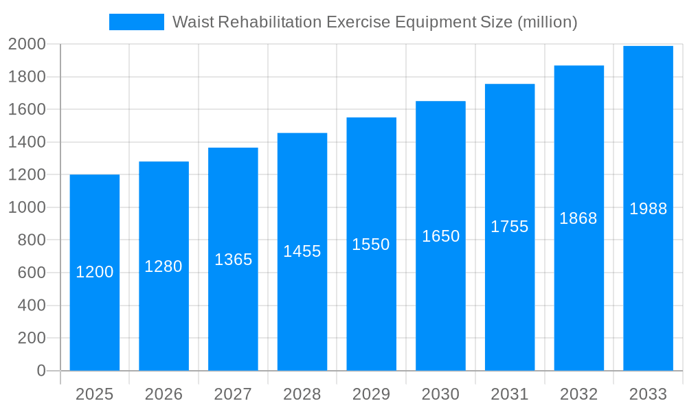 Waist Rehabilitation Exercise Equipment Market Size and Forecast (2024-2030)