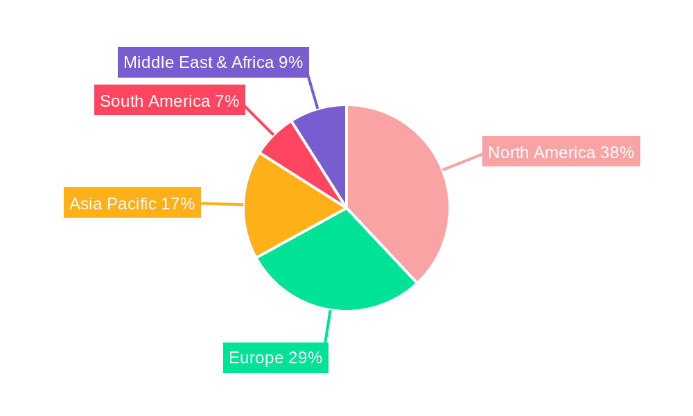 RV Battery Disconnect Switch Market Share by Region - Global Geographic Distribution