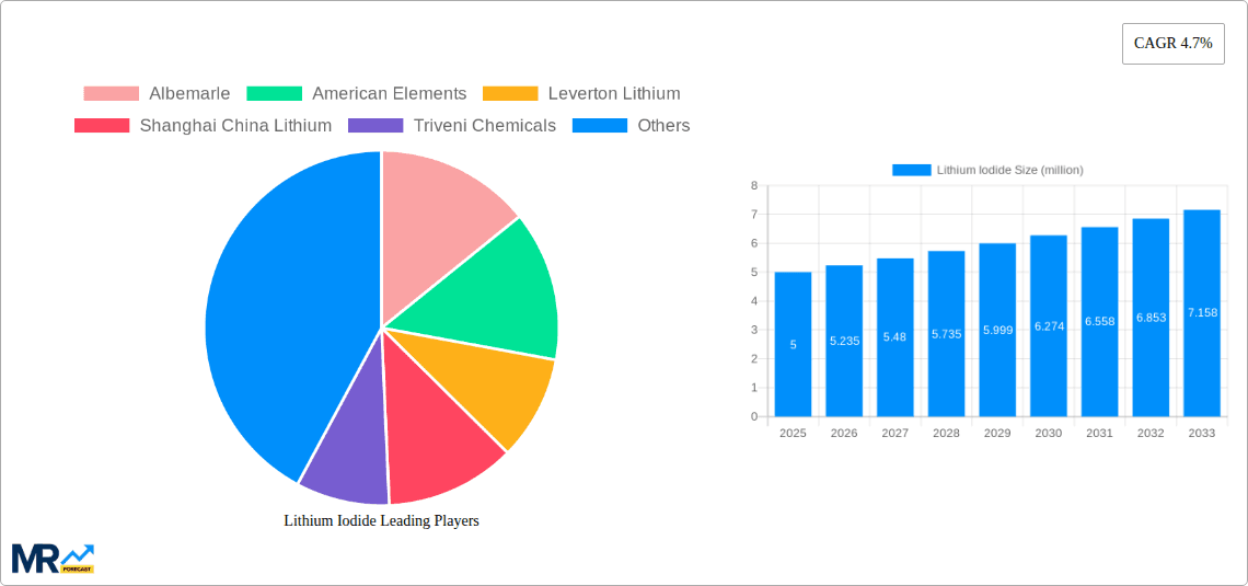 Lithium Iodide Research Report - Market Overview and Key Insights