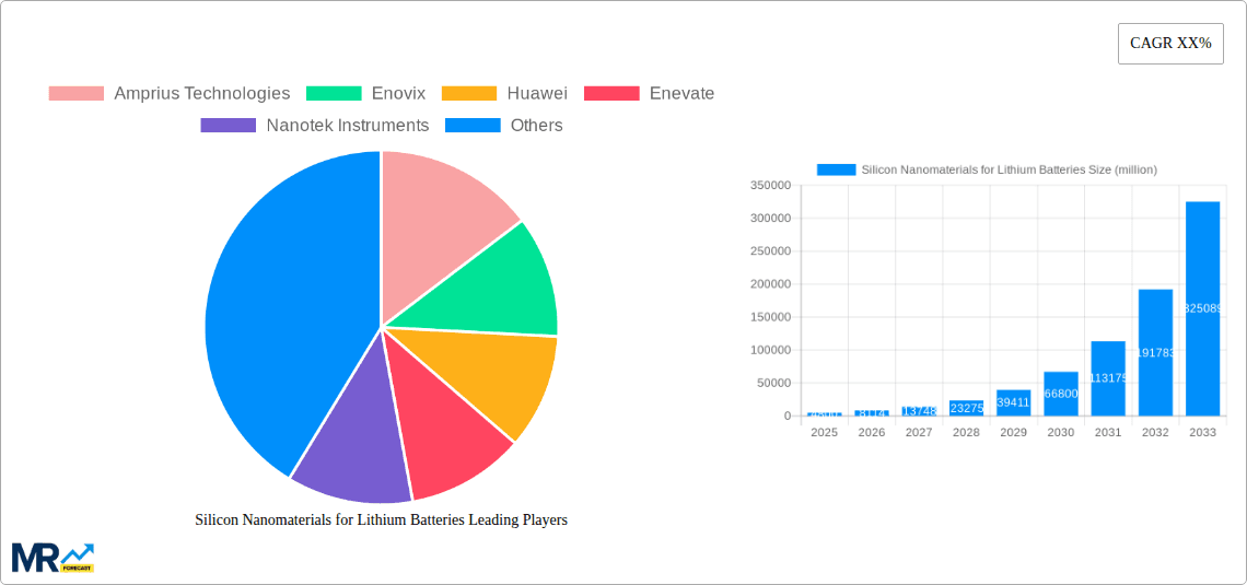 Silicon Nanomaterials for Lithium Batteries Research Report - Market Overview and Key Insights