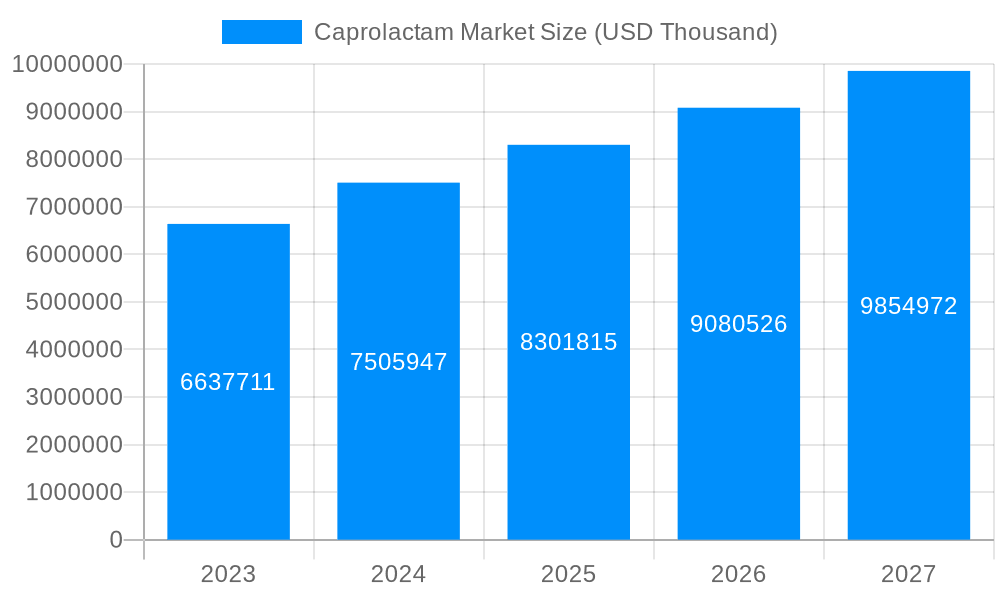 Caprolactam Market Market Size and Forecast (2024-2030)