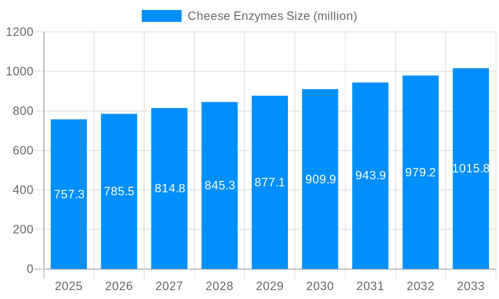 Cheese Enzymes Market Size and Forecast (2024-2030)
