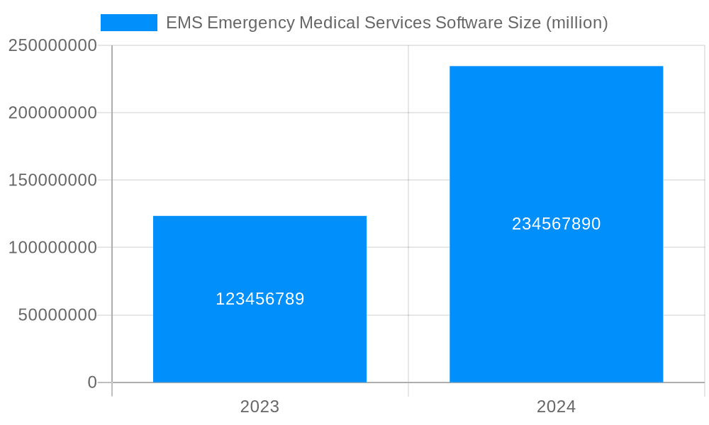 EMS Emergency Medical Services Software Market Size and Forecast (2024-2030)