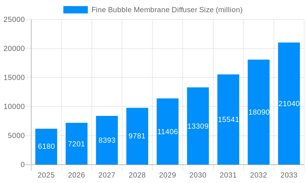 Fine Bubble Membrane Diffuser Market Size and Forecast (2024-2030)