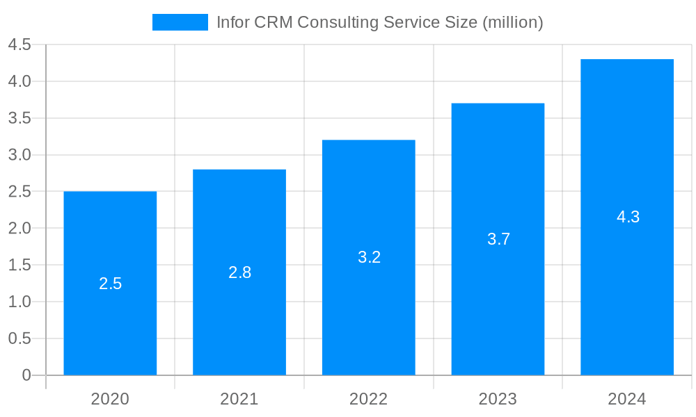 Infor CRM Consulting Service Market Size and Forecast (2024-2030)