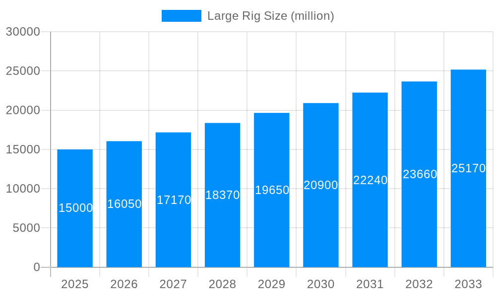 Large Rig Market Size and Forecast (2024-2030)