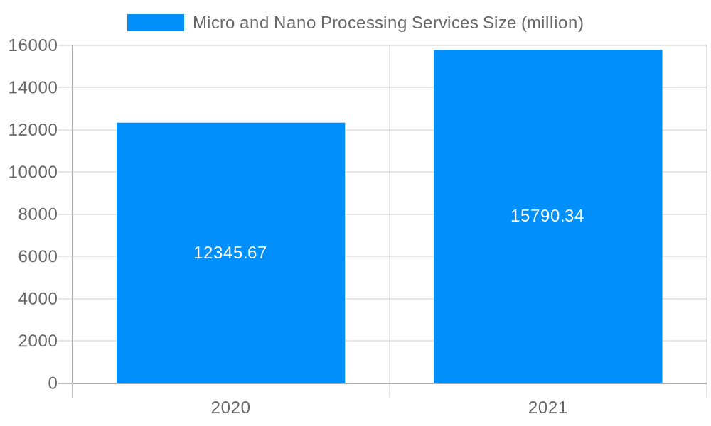 Micro and Nano Processing Services Market Size and Forecast (2024-2030)