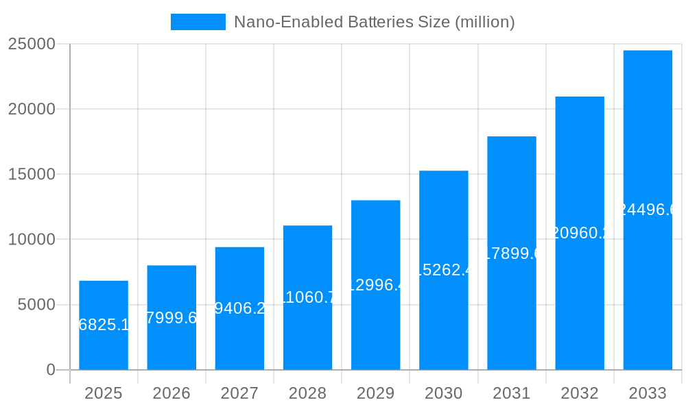 Nano-Enabled Batteries Market Size and Forecast (2024-2030)