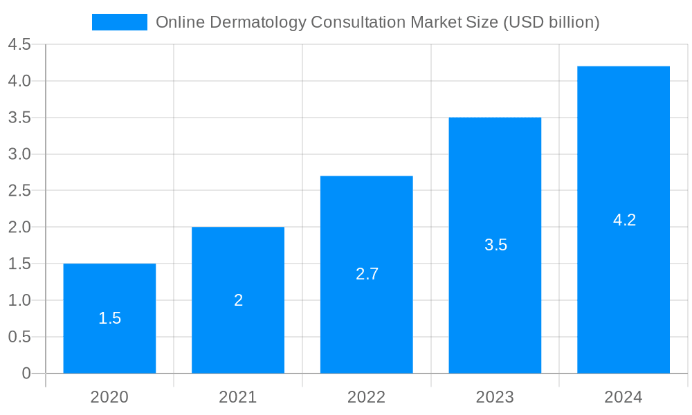 Online Dermatology Consultation Market Market Size and Forecast (2024-2030)