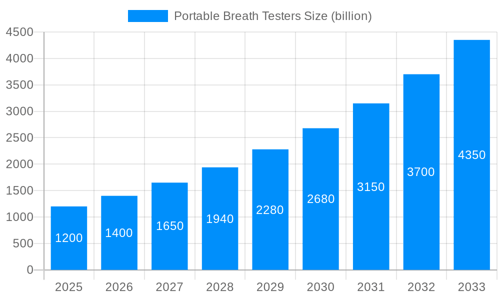 Portable Breath Testers Market Size and Forecast (2024-2030)