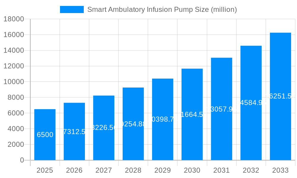Smart Ambulatory Infusion Pump Market Size and Forecast (2024-2030)