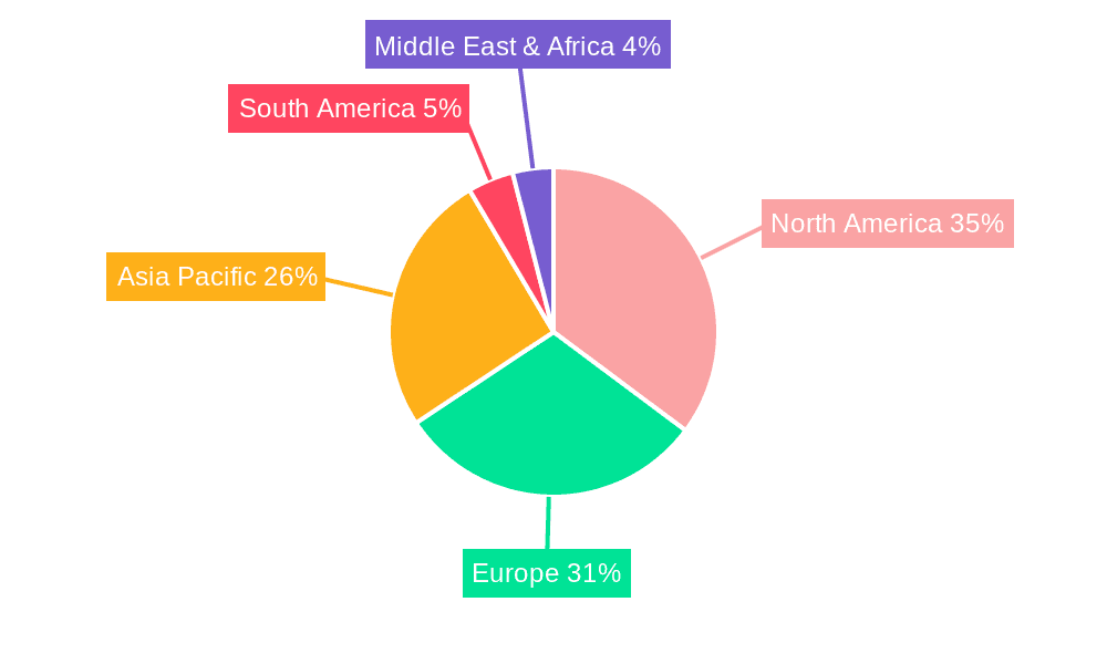 2,5-Difluorophenacyl Bromide Reagent Market Share by Region - Global Geographic Distribution