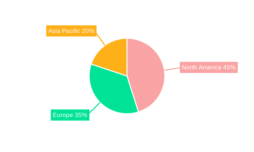 AI Animation Video Generator Market Share by Region - Global Geographic Distribution