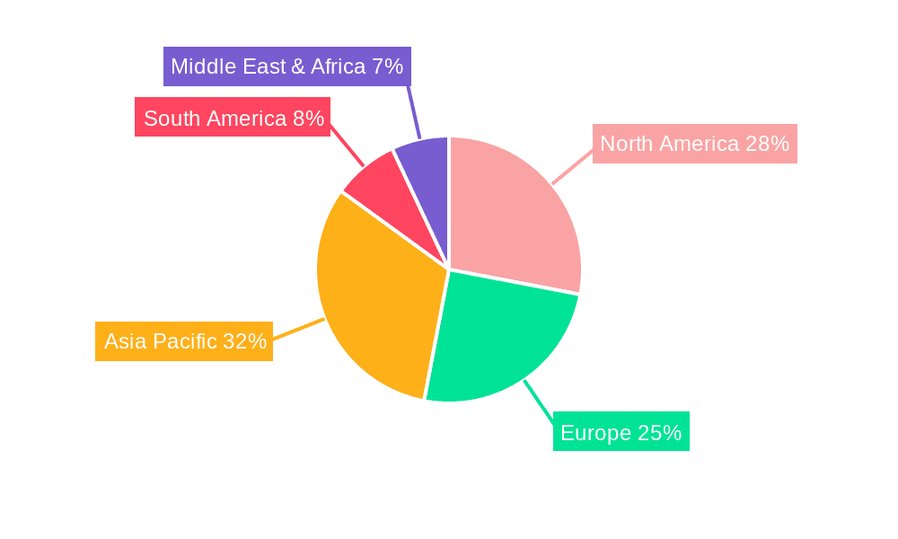 Adrenalone Market Share by Region - Global Geographic Distribution