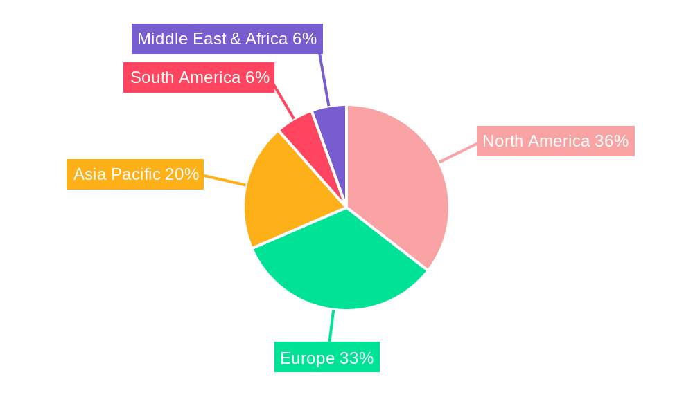 Aerosol Can Recycling System Market Share by Region - Global Geographic Distribution