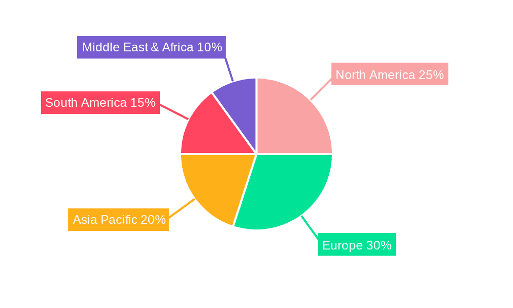 Agricultural Pheromones Market Share by Region - Global Geographic Distribution