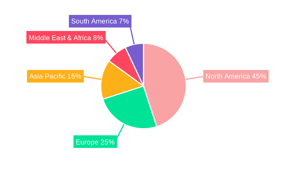 Air Medical Transport Market Share by Region - Global Geographic Distribution