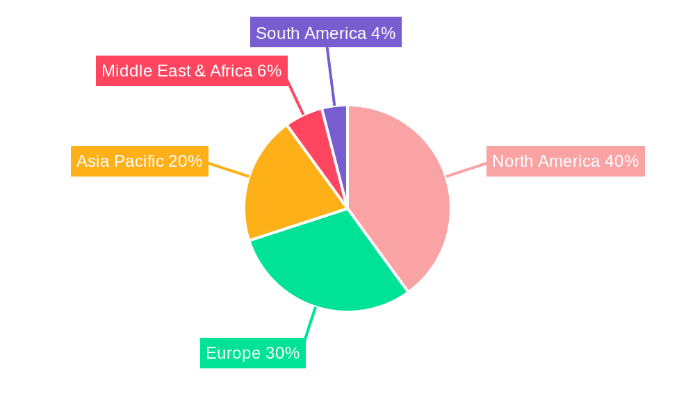 Air based Defense Equipment Market Share by Region - Global Geographic Distribution