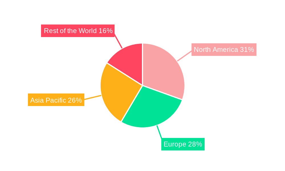 Albumin Market Share by Region - Global Geographic Distribution