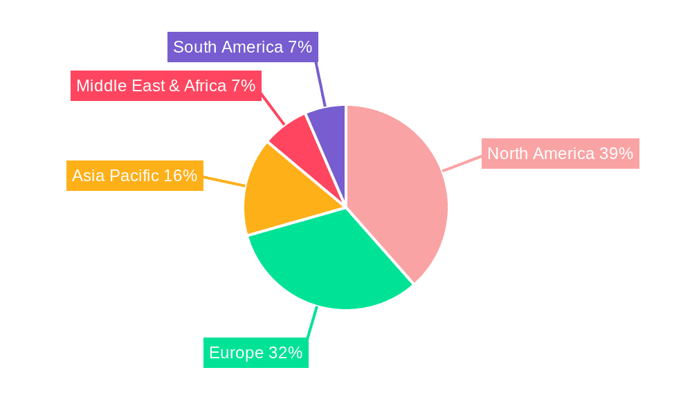 Androgen Replacement Therapy Market Share by Region - Global Geographic Distribution