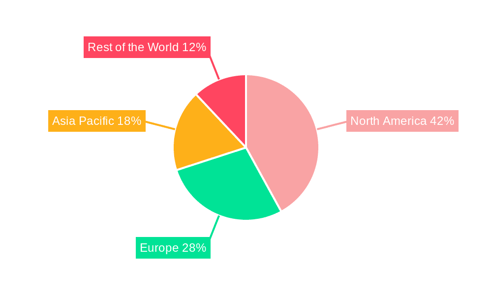 Antibody Drug Conjugate Linker And Conjugation Technologies Market Share by Region - Global Geographic Distribution