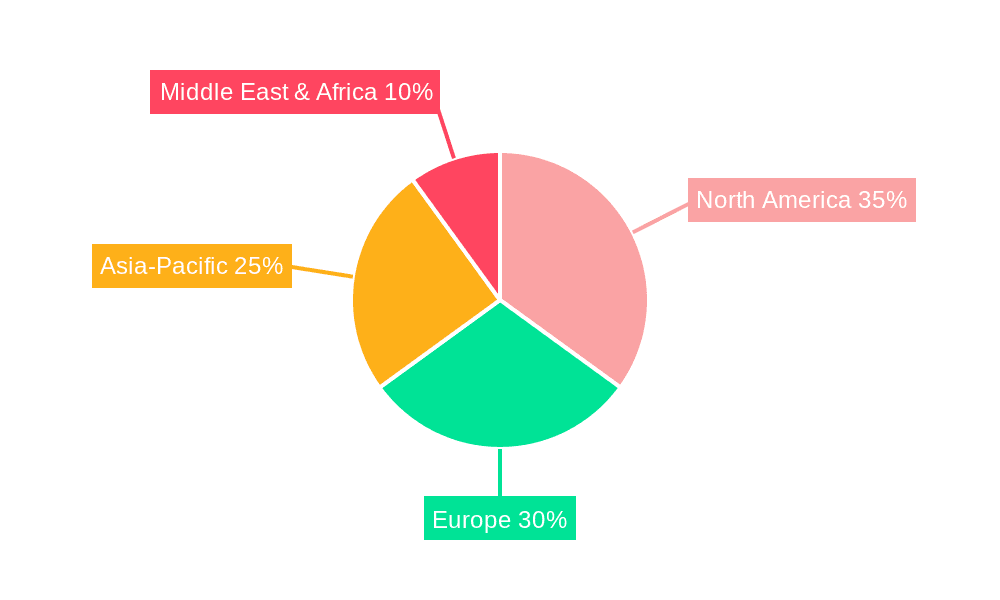 Armored Command Vehicle Market Share by Region - Global Geographic Distribution