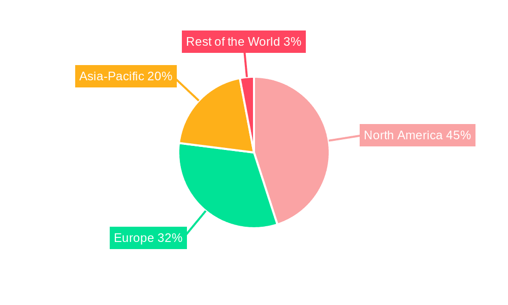 Armored Vehicle Turret System Market Market Share by Region - Global Geographic Distribution