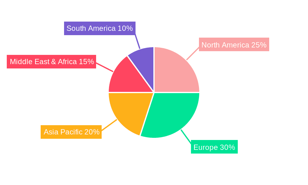 Armoured Personnel Carrier Market Share by Region - Global Geographic Distribution