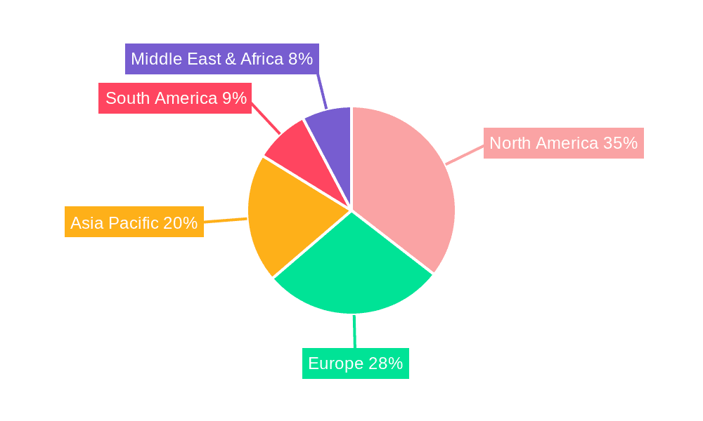 Artificial Biological Valve Market Share by Region - Global Geographic Distribution