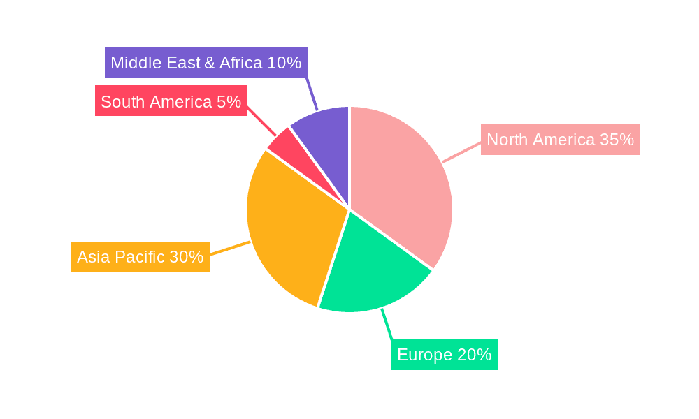 Autonomous Mining Trucks and Haulage Systems Market Share by Region - Global Geographic Distribution