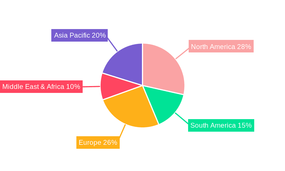 Baby Household Cleaning Product Market Share by Region - Global Geographic Distribution