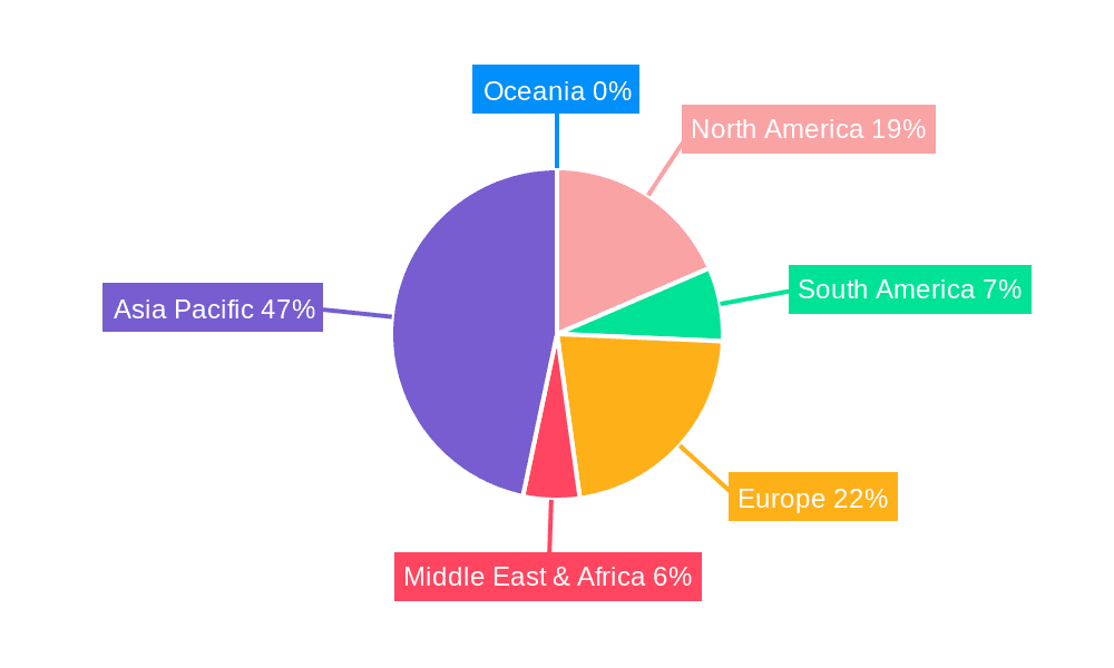 Battery Grade Lithium Metal Market Share by Region - Global Geographic Distribution