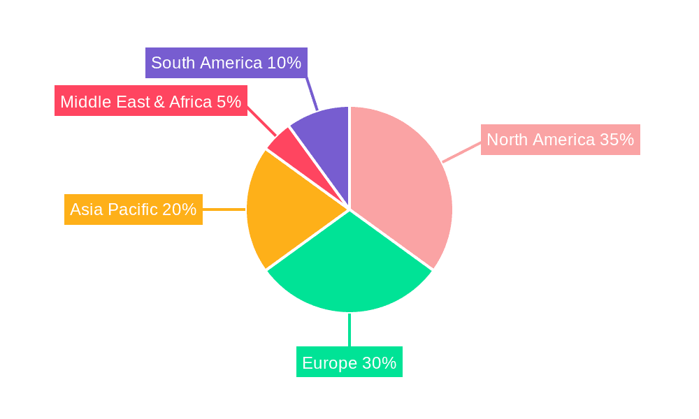 Biological Tissue Spreading and Baking Machine Market Share by Region - Global Geographic Distribution